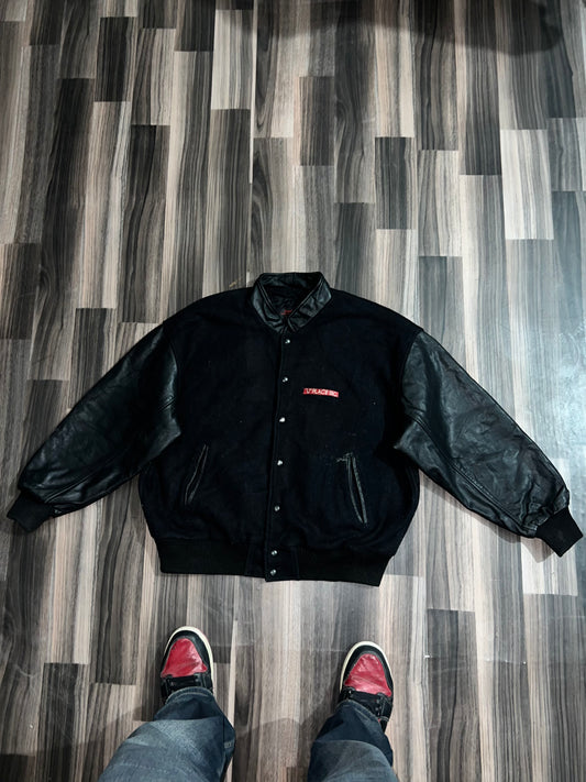 ZPremium Leather Varsity Jacket (L/XL)
