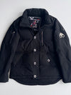 Moose Knuckles Canada Archive Black Utility Insulated Jacket – Metal Logo (L)