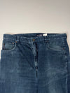 Vintage Armani Jeans AJ Dark Wash Straight Leg Denim (W:36) (L:44)