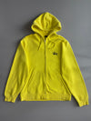 Stussy | Neon Yellow Zip-Up Hoodie (XL)