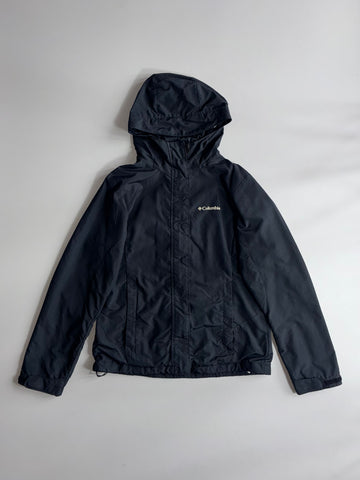 Columbia | Black Hooded Windbreaker Jacket (S)