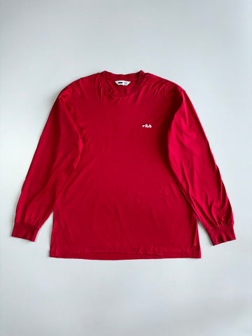 FILA | Vintage Embroidered Logo Long Sleeve (L)