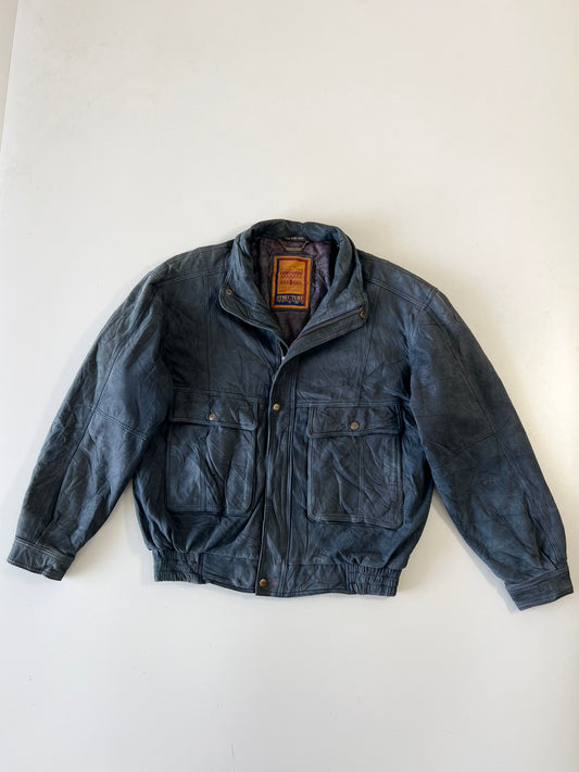 ZSuper Premium Structure Original Leather Jacket (RARE) (L)