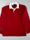 Polo Ralph Lauren Red Rugby Shirt RLPC Big Pony – (L)