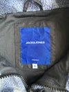 Jack & Jones Originals Studio Tie-Dye Sherpa Fleece Jacket – Grey Camo (XL)