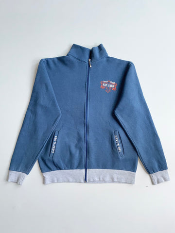 Levi's Red Tab Blue Full Zip Sweatshirt – Nat. Park Print – (M)