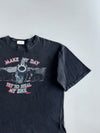 Vintage Harley-Davidson “Make My Day Try To Steal My Bike” Biker Graphic T-shirt (L)