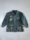 Bashful Bridge Denim Patchwork Jacket Multi Patch (L/XL)