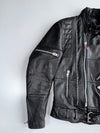 Hein Gericke Black Pure Leather Biker Jacket Multi Pocket (S/M)
