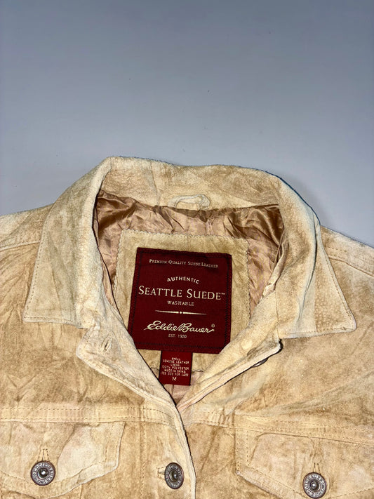 Seattle Suede Premium Original Leather Jacket (S)