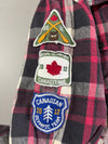 Hudson's Bay x Team Canada 2012 Olympic Quilted Flannel Shacket – Women's (M)
