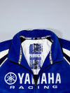Yamaha Racing Paddock Embroidered Fleece Zip-Up Jacket – Blue/White (L)
