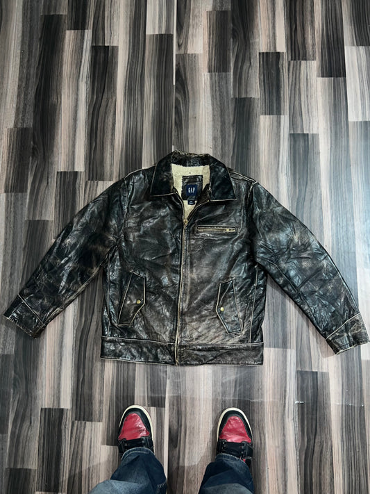 ZGAP ORIGINAL Leather Jacket (RARE) (L/XL)