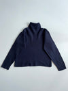 Lacoste Croc Logo Wool Turtleneck Sweater women’s – Navy (S)