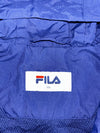 Fila | Navy White Lime Colorblock Hooded Windbreaker (S)
