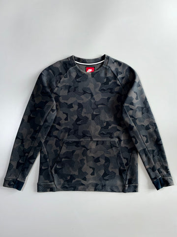 Nike Sportswear Tech Fleece Camo Crewneck (M)