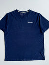 Patagonia Organic Cotton Logo T-Shirt – Navy (L)
