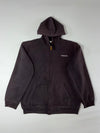 Vintage Carhartt Faded Black Zip-Up Hoodie (2XL)