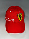 Vintage Scuderia Ferrari x Puma Kimi Räikkönen Red Racing Cap – Official Supplier, Made in Philippines (Adjustable)