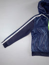 Vintage New Balance Navy Blue Hooded Zip-Up Jacket (S)