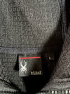 Spyder Black Knit Fleece Full-Zip Hoodie (M/L)