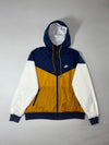 Nike Windrunner Hooded Windbreaker Navy Yellow White (2XL/3XL)