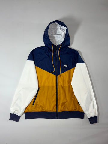 Nike Windrunner Hooded Windbreaker Navy Yellow White (2XL/3XL)