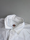 Dickies White Chore Coat – Workwear Utility Jacket (L)