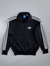 Adidas Originals Trefoil 3-Stripe Firebird Polyester Track Jacket Black (M)