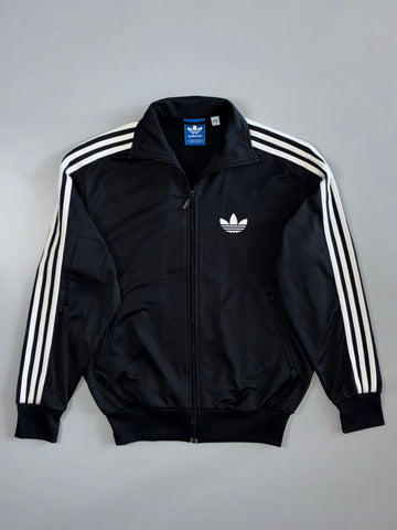 Adidas Originals Trefoil 3-Stripe Firebird Polyester Track Jacket Black (M)