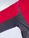Kappa Colorblock Zip-Up Track Jacket – Red/Black, (S/M)
