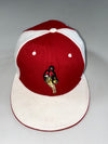 Vintage New Era NBA Red White Fitted Cap (64cm)