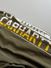 Carhartt Pocket Long Sleeve Tee with Sleeve Logo Print (4Xl)