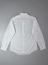 Ralph Lauren White Slim Fit Feather Weight Twill Button-Up Shirt (L)