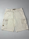 Lee Dungarees Vintage Cream Cotton Twill Pants (W:34) (L:24)