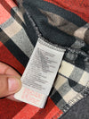 The North Face Plaid-Lined Zip Hoodie – Grey, Men’s (XL)