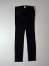 True Religion Black Skinny Jeans – Crystal Buttons, Made in USA Women’s  (W:30) (L:42)