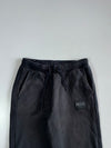 PUMA Black Houndstooth Side-Stripe Sweatpants Elastic (W:28|L:38)