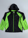 Nike | Black Green Windbreaker Jacket | (XS/S)