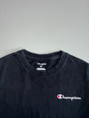 Champion Small Script Logo T-Shirt – Black (S)