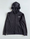 Adidas Essentials Black Full-Zip Hoodie(L)