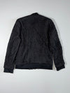 Zara Man Black Quilted Bomber Jacket – (M)