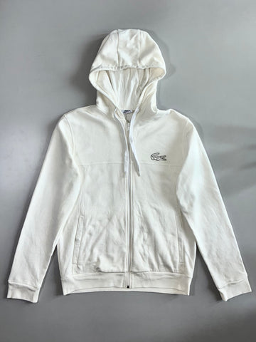 Lacoste Sport Tonal Crocodile Full-Zip Hoodie (L)