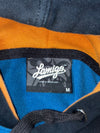 Lamigo Monkeys | Blue/Black Colorblock Hoodie (M)