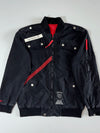ASNADISPEC Star Wars Bomber Jacket – Black/Red Colorblock – Streetwear (L)