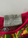 Vintage 90s COOGI Australia “FREE” 3D Graphic Pure Wool Knit Sweater – Made in Australia (XS)