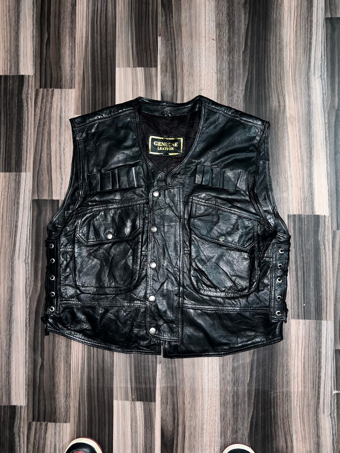 Z Super Premium Half Original Leather Jacket (M/L)