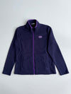 NEPA Navy Purple Contrast Zip-Up Fleece Jacket (S)