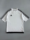 Adidas Climalite Estro 15 Short Sleeve Football Jersey — White/Black (L)