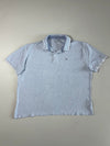Tommy Hilfiger Polo Shirt Heather Grey Tipped Collar Men’s Size (3XL)